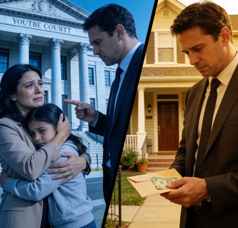 The day I walked out of the courthouse with my two-year-old daughter in my arms, my ex-mother-in-law pointed directly at my face and said, with a kind of icy satisfaction that only truly cruel people can manage in public, “From today on, if you and that girl live or die, it is no longer this family’s business.”