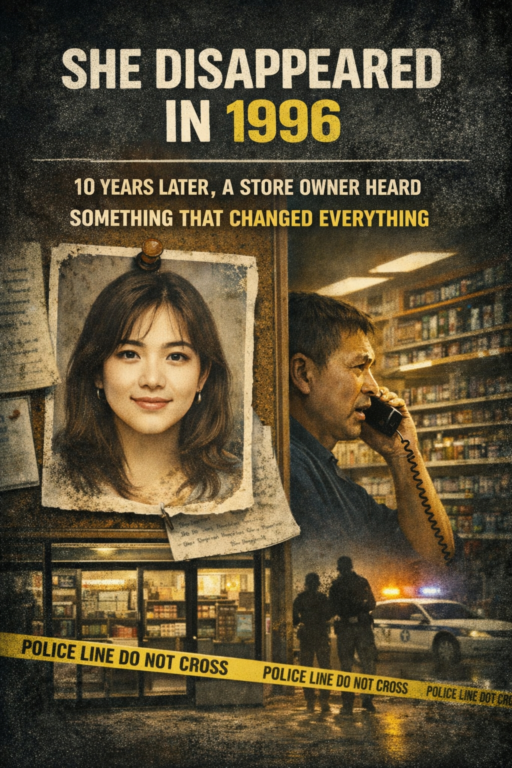 She Vanished in 1996 — 10 Years Later, a Shopkeeper Heard Something That Changed Everything