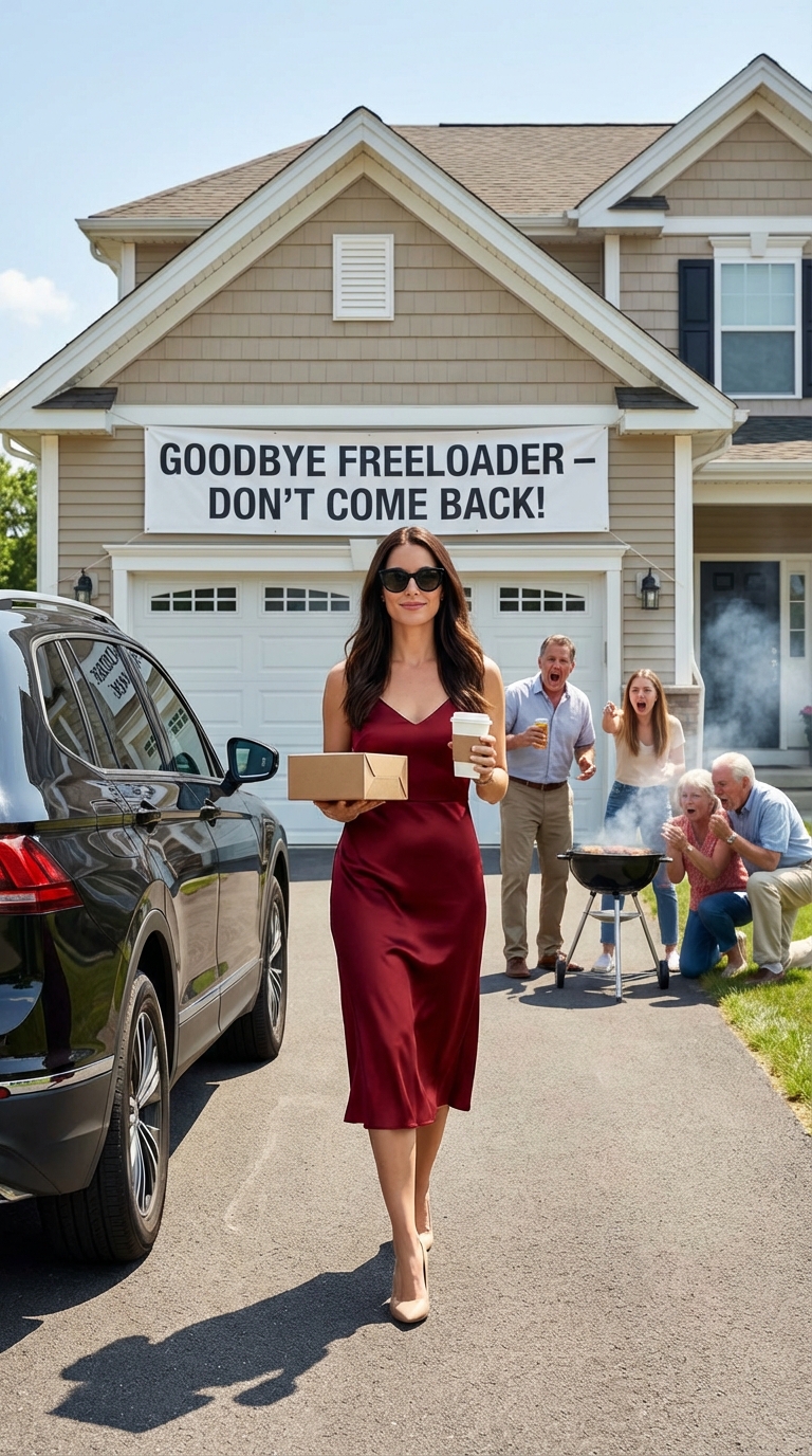 My father threw a BBQ to celebrate kicking me out