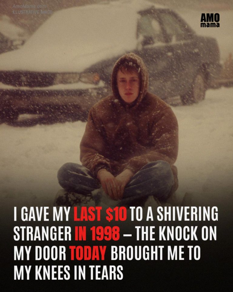 I Gave My Last $10 to a Shivering Stranger in 1998 – The Knock on My Door Today Brought Me to My Knees in Tears