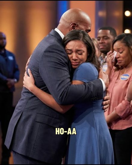 Cancer survivor interrupted Family Feud to thank Steve Harvey — his reason made host WEEP on stage