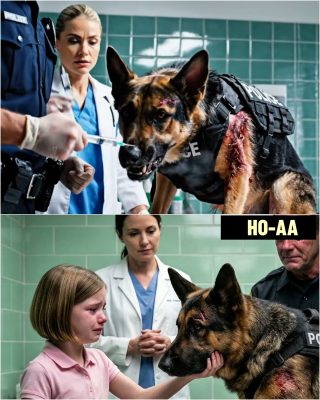 Dying Police K9 Refused Treatment — Until a Little Girl Whispered His Unit’s Secret