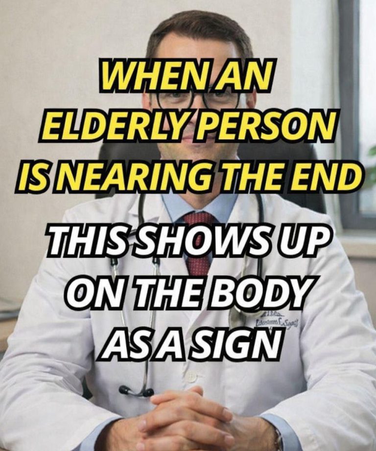 When an elderly person goes through a delicate stage, these 4 changes may appear and deserve attention.