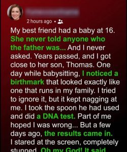 How did my friend’s son have my family’s unique birthmark? The answer was more twisted than I imagined.