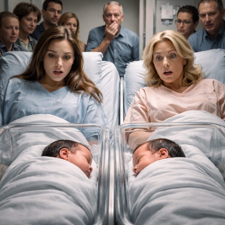 My Mother-in-Law and I Gave Birth on the Same Day… But When the Babies Looked Identical, My Father-in-Law Turned Pale and Ran