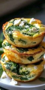 Spinach & Feta Egg Muffins