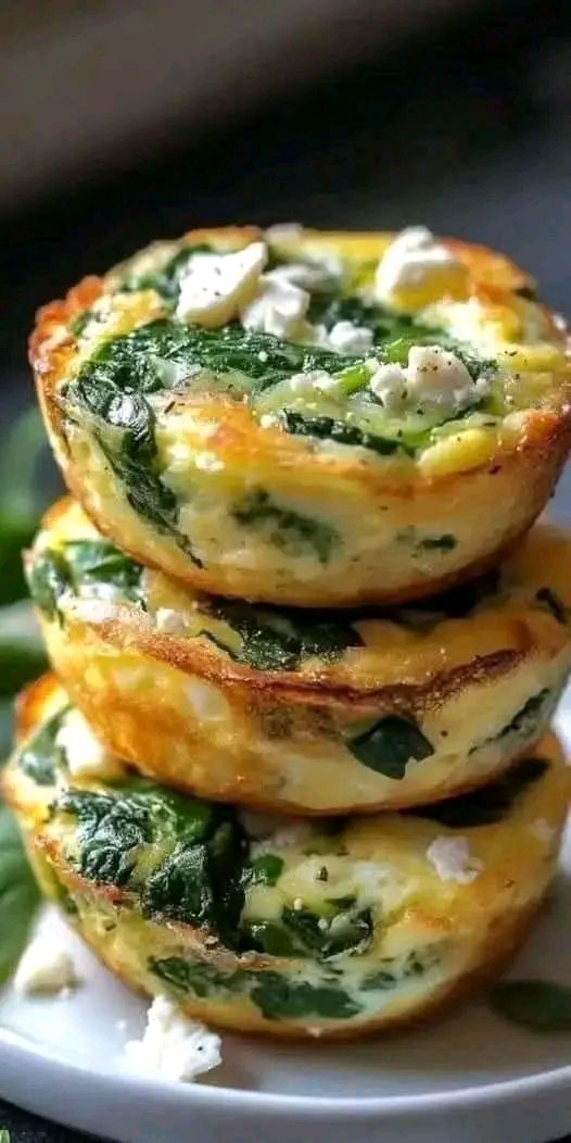 Spinach & Feta Egg Muffins