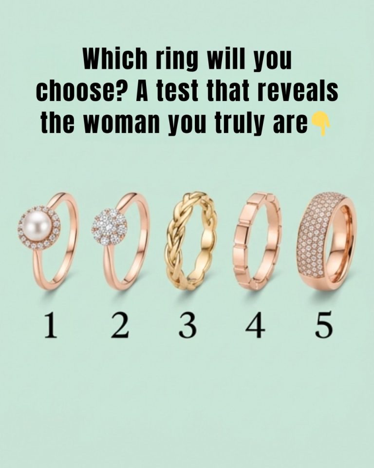 Which ring would you choose? A quiz that reveals what kind of woman you are