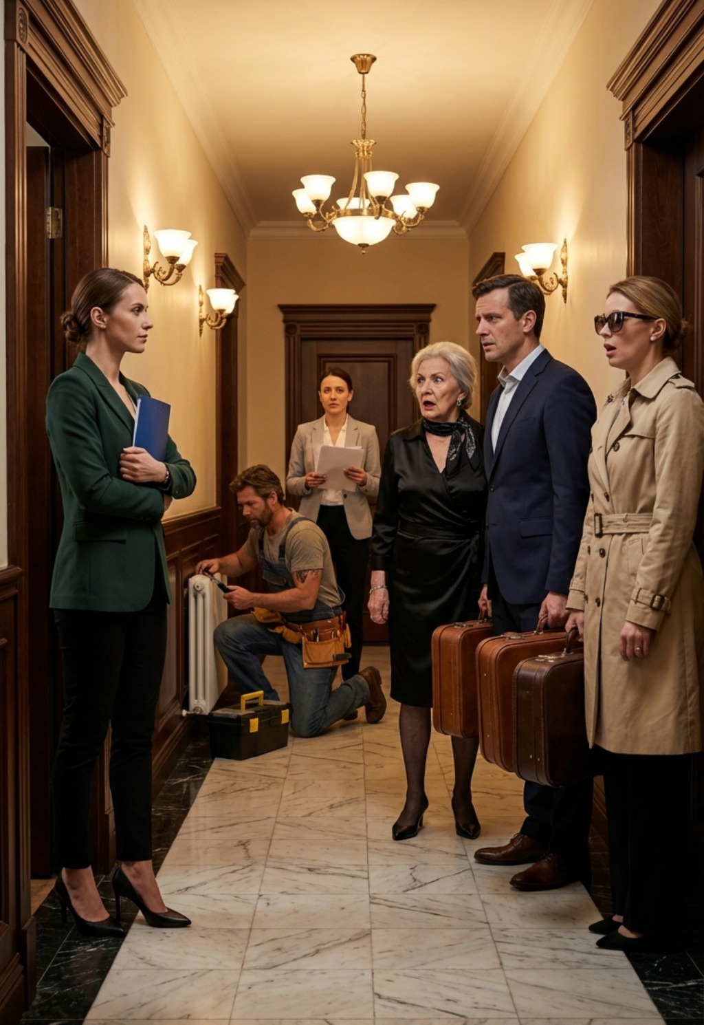 The day I was appointed director, my husband gave me a cruel smile: “I don’t care about your career! My mother and sister are moving out tomorrow, and you’re going to be serving them.” I didn’t reply, I just smiled. But when he returned with them, he opened the front door and was shocked. “What the hell did you do?” he yelled at me. Without flinching, I answered: “Nothing… except put everyone back in their rightful place.” That night, his world crumbled.